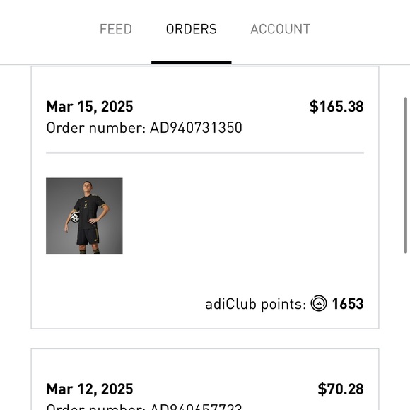 Adidas Black and Gold Men's Mexico Jersey - Picture 6 of 6